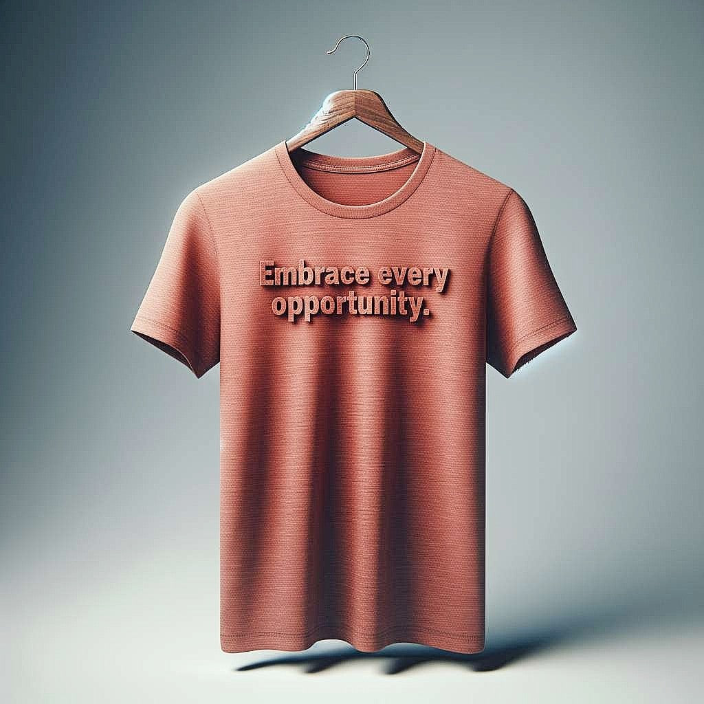 Embrace Every Opportunity T-Shirt in Earthy Color