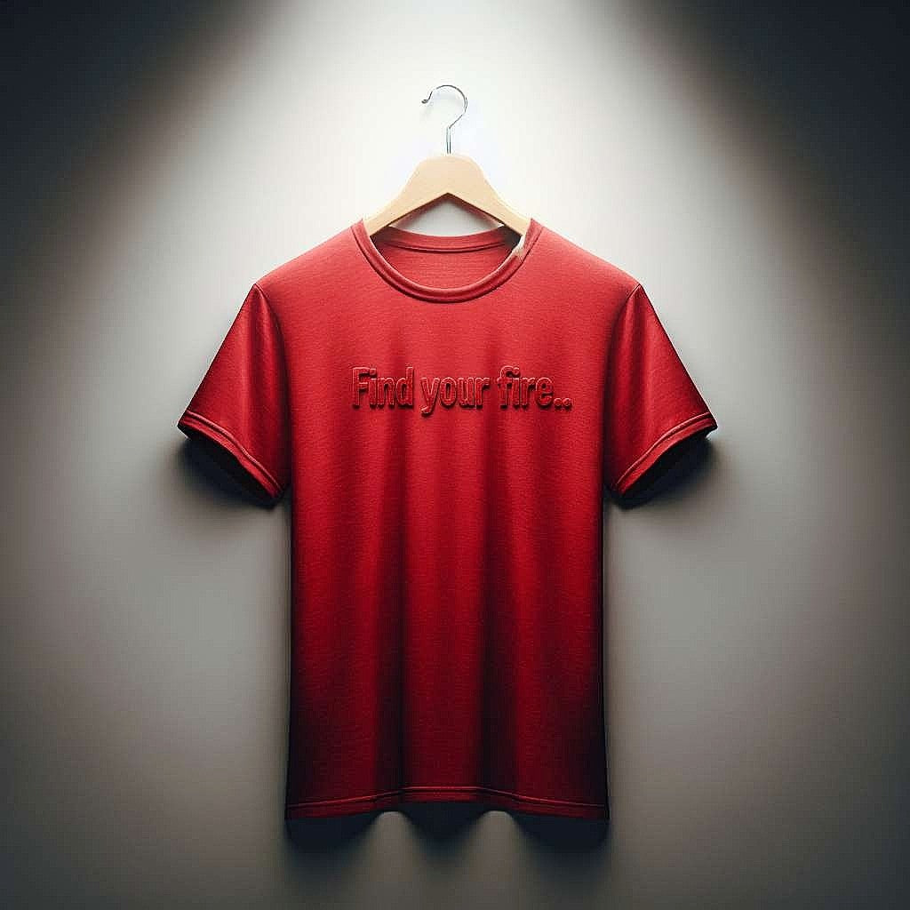 Find your fire T-Shirt in Red