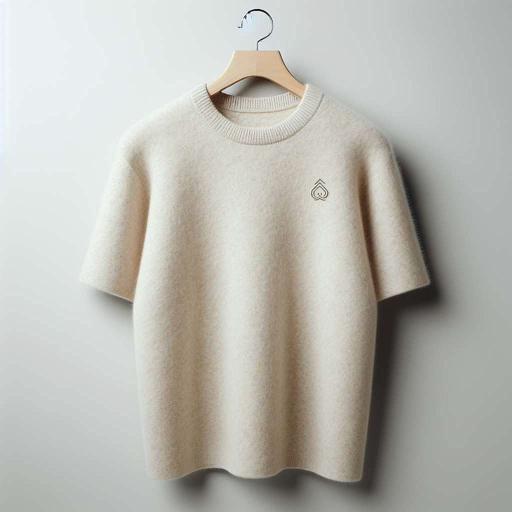 Minimalist Embroidered Logo T-Shirt