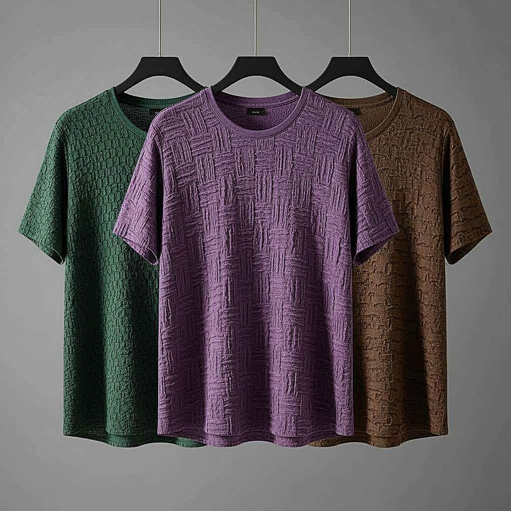Textured Earthy T-Shirt