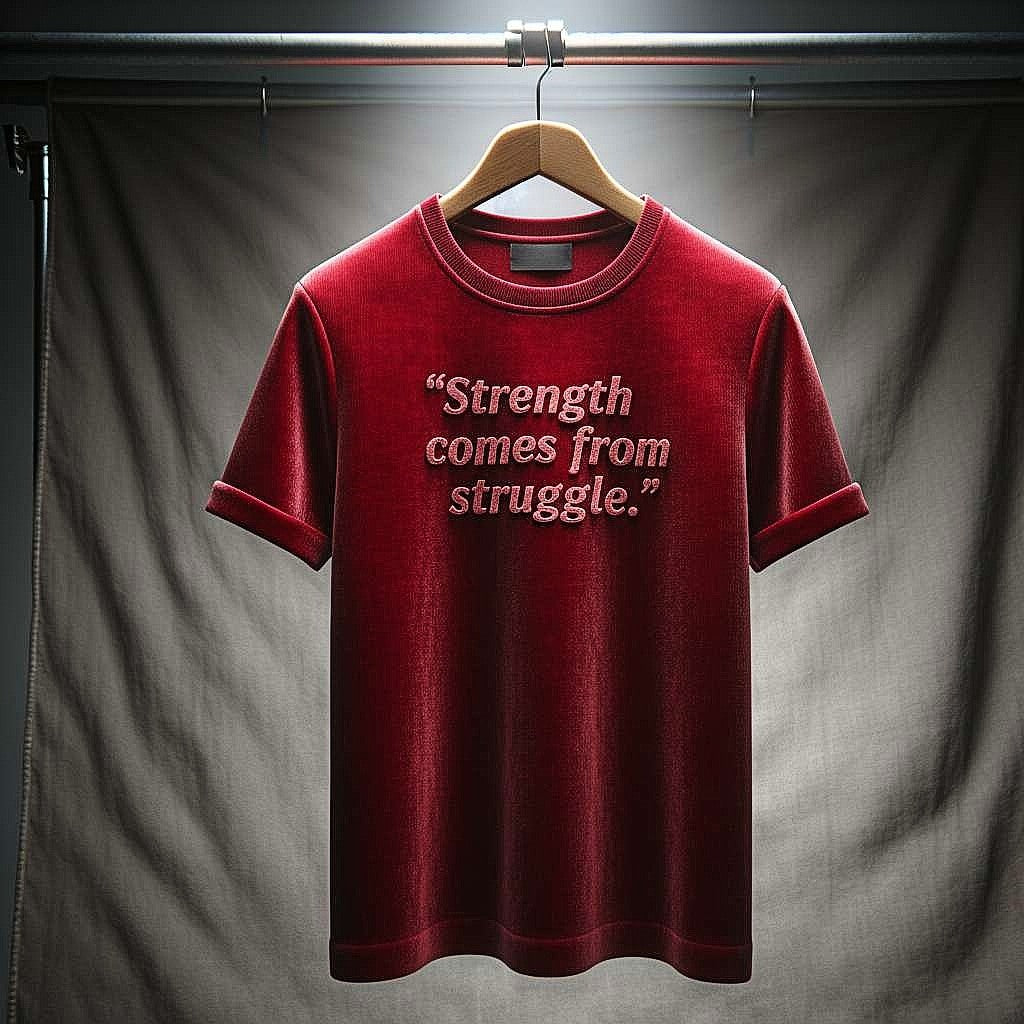 Empowering Strength Comes From Struggle T-Shirt