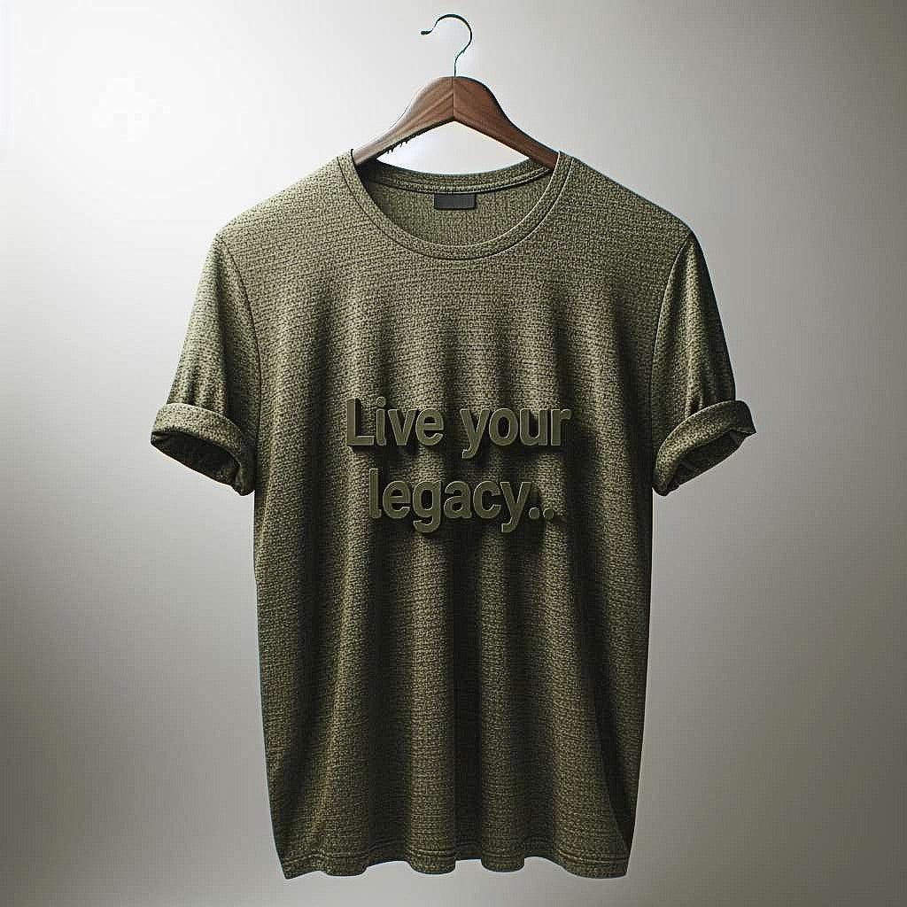 Live Your Legacy Olive Green T-Shirt