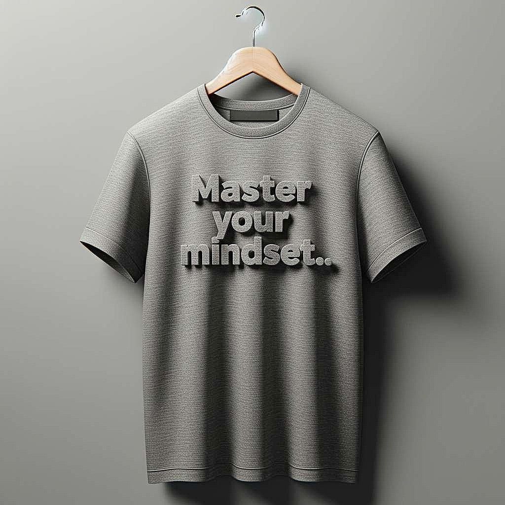 Master Your Mindset Gray T-Shirt