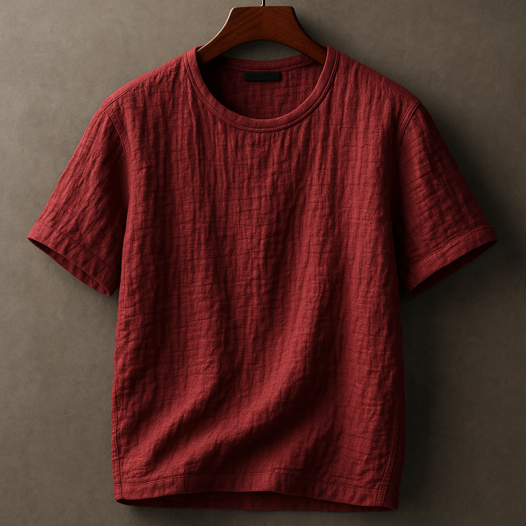 Minimalist Elegance: Classic Crew Neck T-Shirt