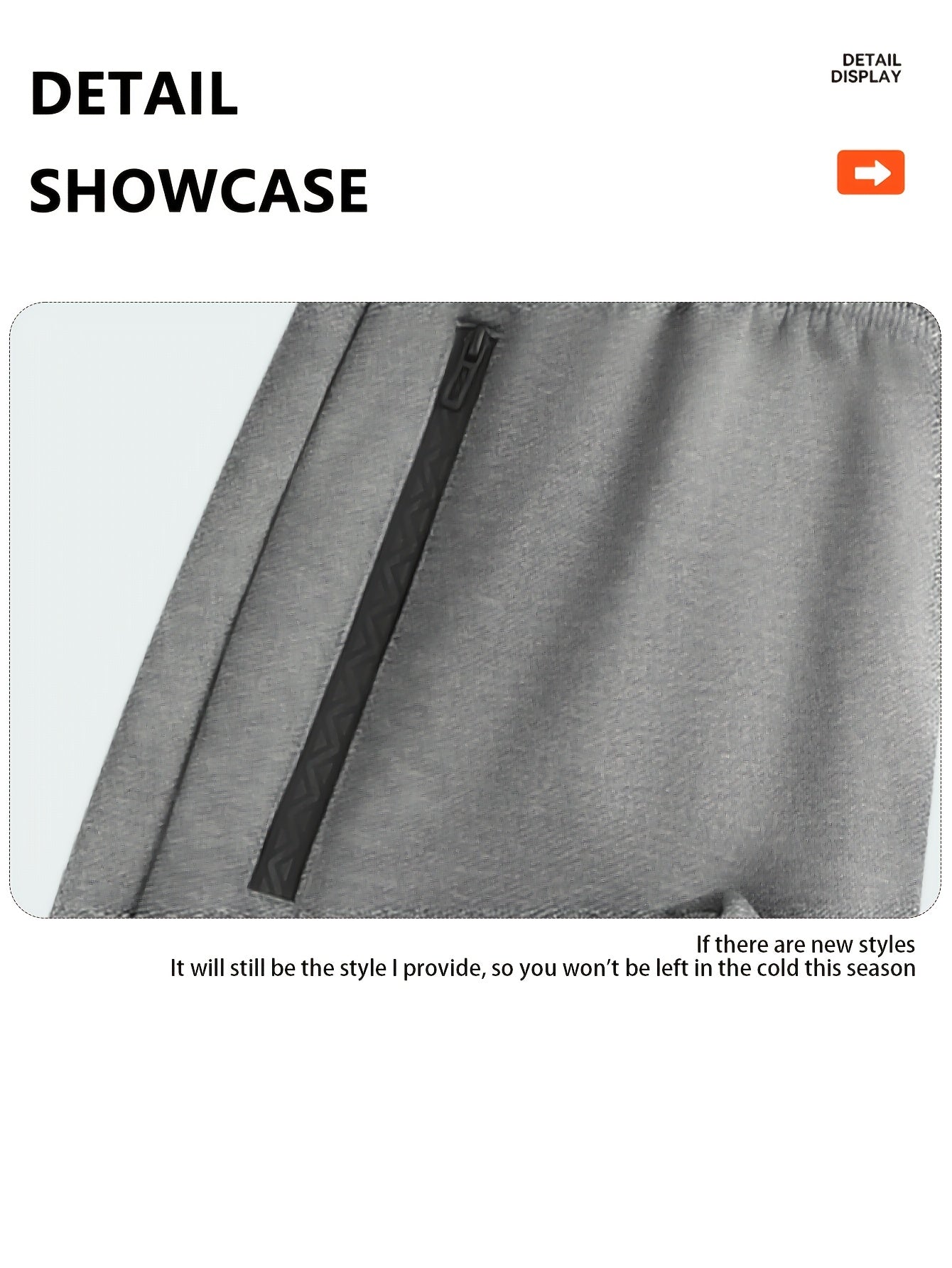 1pc Men's Casual Joggers  Reflective Letter Print and Side Anti-loss Zip Pockets. Designed for Year-round Versatile Wear, Perfect for Daily Fashion and Outdoor Activities.