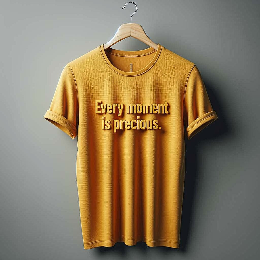 Every moment is precious mustard T-Shirt