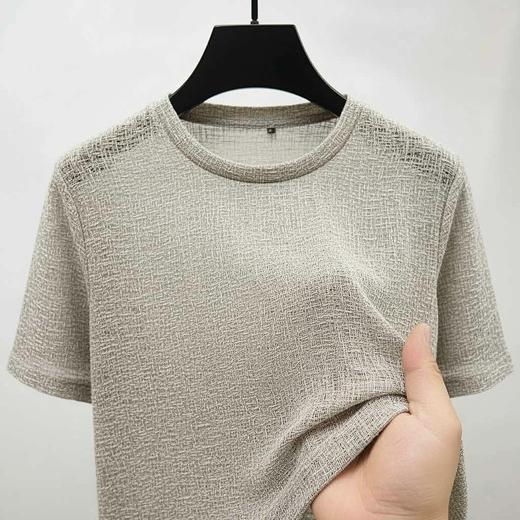 Minimalist Textured T-Shirt