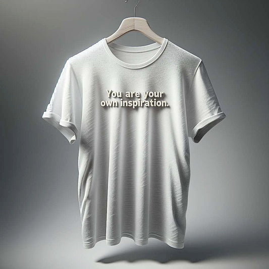 You are your own inspiration T-Shirt - White