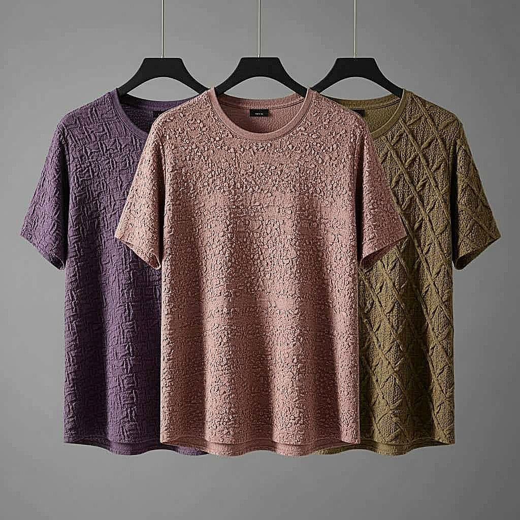 Sophisticated and Natural T-Shirt Trio