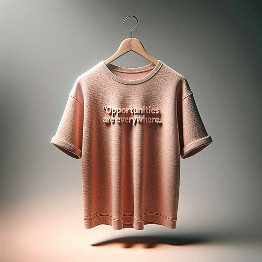Opportunities are Everywhere T-Shirt in Blush