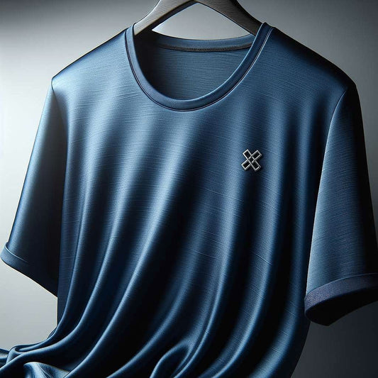 Sleek and Sophisticated Blue T-Shirt