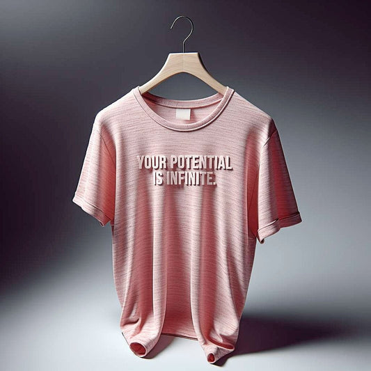 Your Potential is Infinite Soft Pink T-Shirt