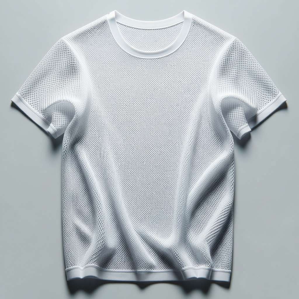 Mesh Sport T-Shirt - White