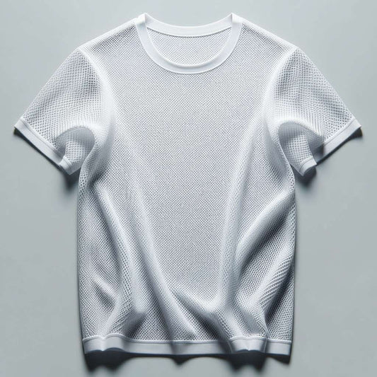 Mesh Sport T-Shirt - White