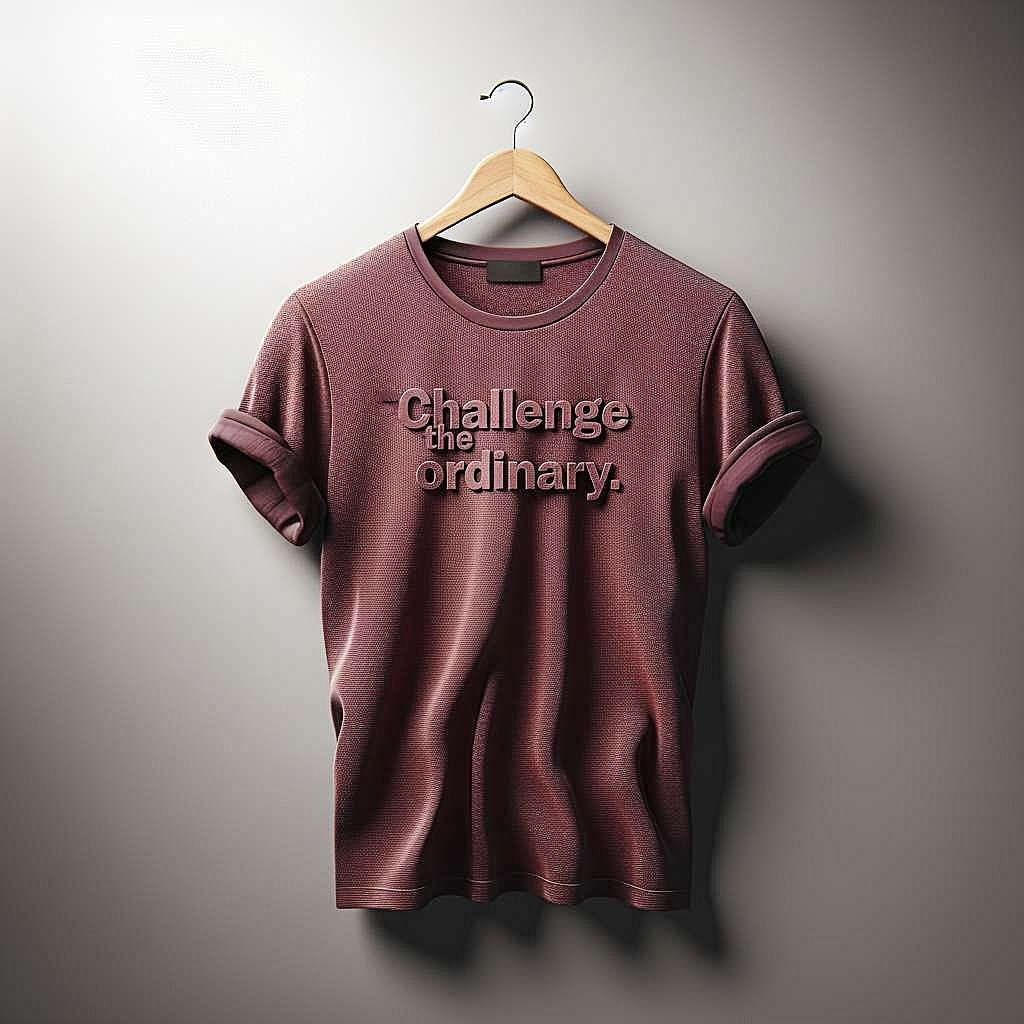 Challenge the Ordinary T-Shirt in Deep Earth