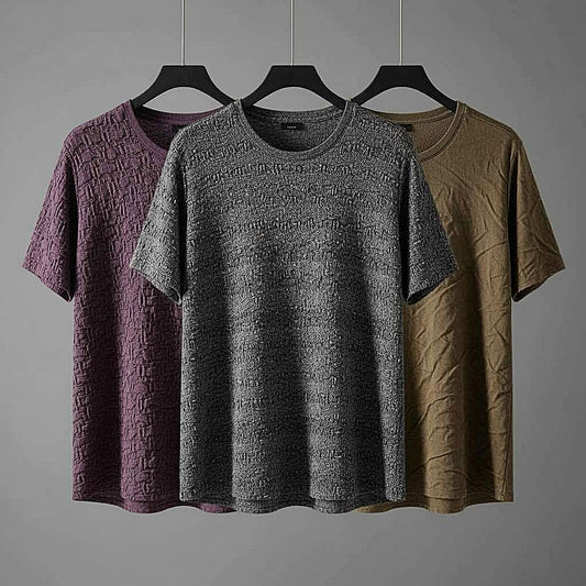 Modern Textured T-Shirt Collection