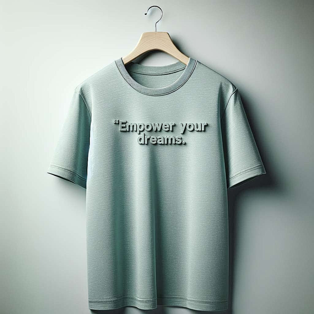 Empower your dreams - Soft Green T-Shirt