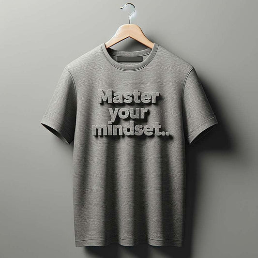 Master Your Mindset Gray T-Shirt