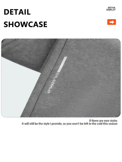 1pc Men's Casual Joggers  Reflective Letter Print and Side Anti-loss Zip Pockets. Designed for Year-round Versatile Wear, Perfect for Daily Fashion and Outdoor Activities.