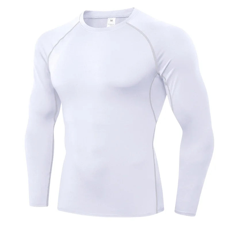 Men's Compression Shirts Longs Sleeve T-Shirt
