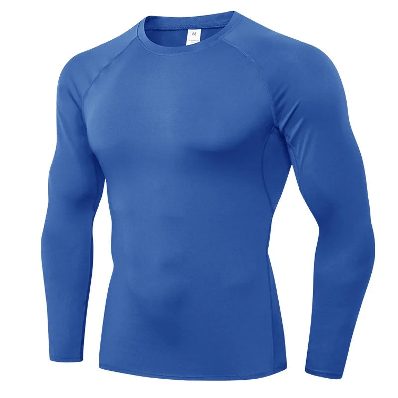 Men's Compression Shirts Longs Sleeve T-Shirt