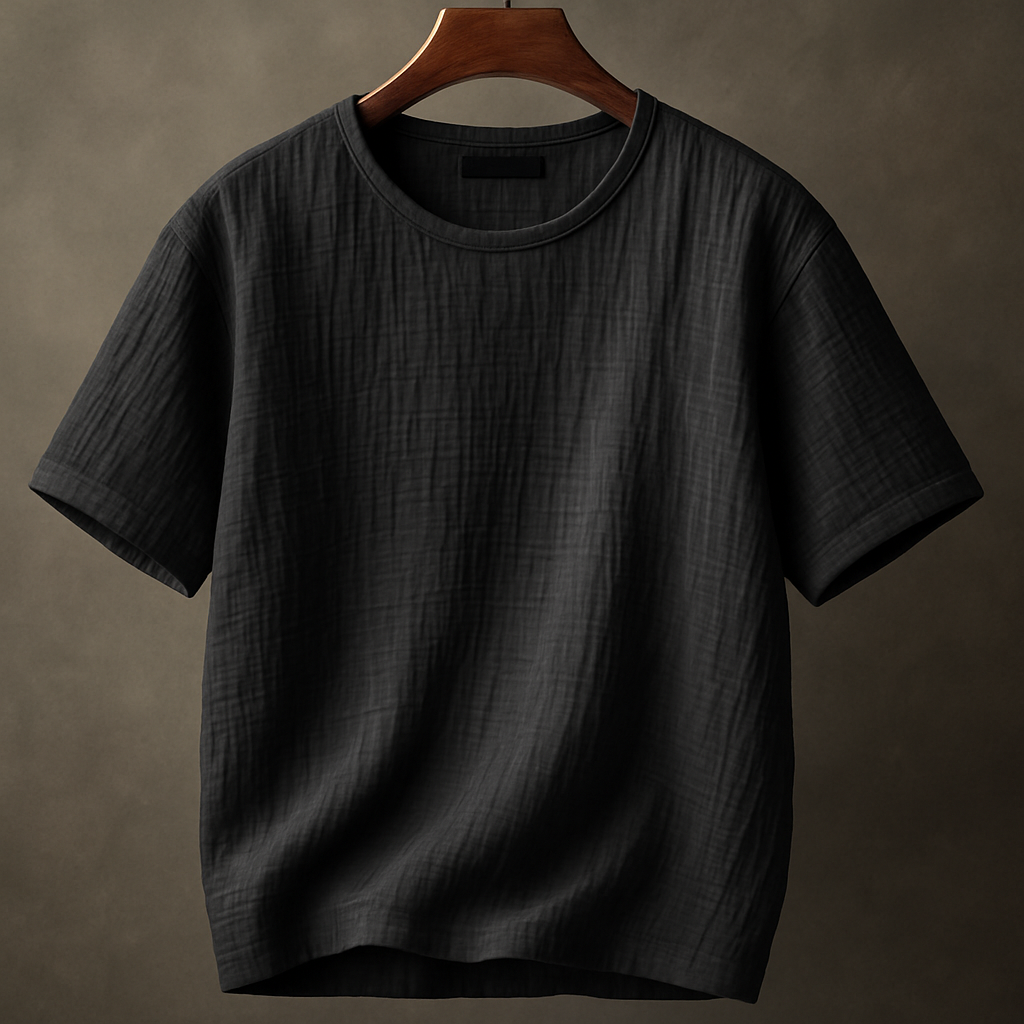 Timeless Minimalism: Dark Gray T-Shirt for Any Occasion