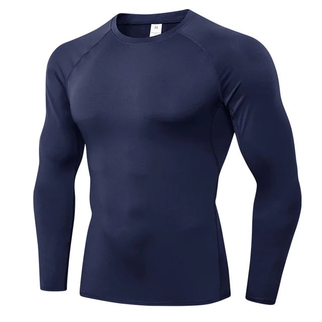 Men's Compression Shirts Longs Sleeve T-Shirt