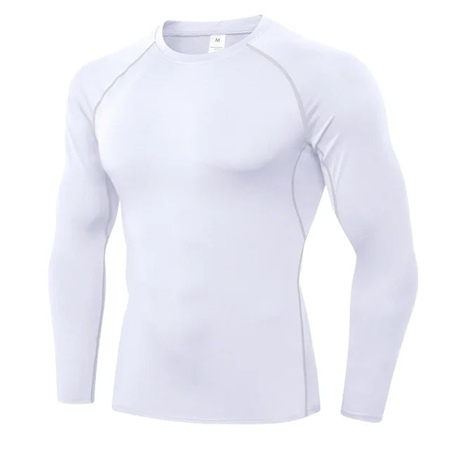 Men's Compression Shirts Longs Sleeve T-Shirt