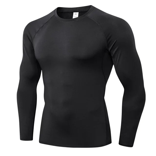 Men's Compression Shirts Longs Sleeve T-Shirt